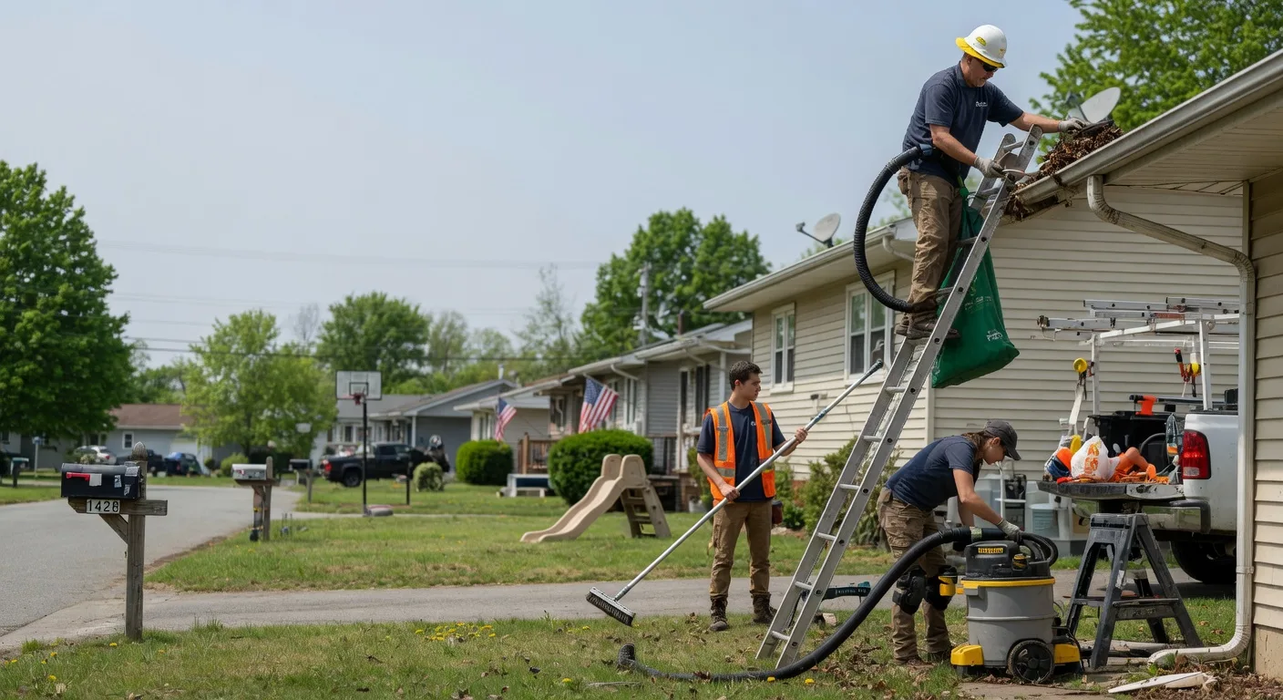 Gutter Installation in Center Line, MI near me